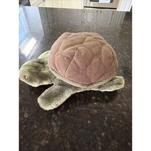Hand PUPPET Folkmanis Folktails Furry Folk 9" Plush Baby Turtle Stuffed Animal
